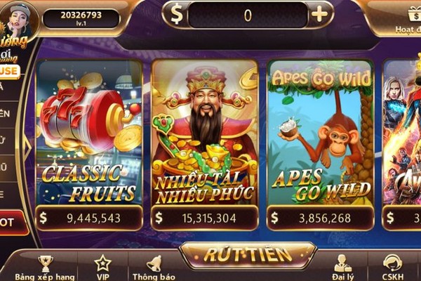 Nhiều loại máy đánh bạc Jackpot lũy tiến tại SCV388